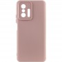 Чохол TPU GETMAN Liquid Silk Full Camera для Xiaomi 11T / 11T Pro Рожевий / Pink Sand