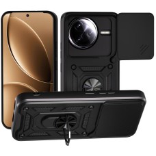 Чохол Ummi Camshield Serge Ring для Xiaomi Poco F7 Ultra Чорний / Black