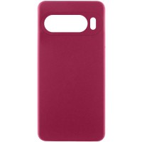 Чохол Silicone Cover Ummi Lakshmi Full Camera (AA) для Google Pixel 8 Pro Бордовий / Marsala