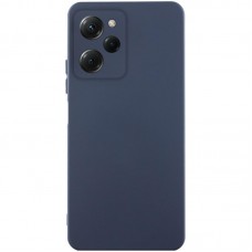Чохол Silicone Cover Lakshmi Full Camera (AA) для Xiaomi Poco X5 Pro 5G Синій / Midnight Blue