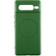 Чохол Silicone Cover Lakshmi Full Camera (AA) with MagFit для Google Pixel 7 Pro Зелений / Dark green