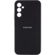 Чохол Silicone Cover Lakshmi Full Camera (AA) with logo для Samsung Galaxy A36 5G / A56 5G Чорний / Black