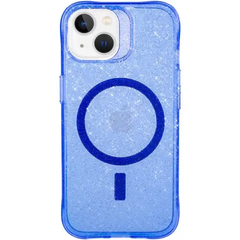 Чохол TPU Radiance with MagSafe для Apple iPhone 14 (6.1") Blue
