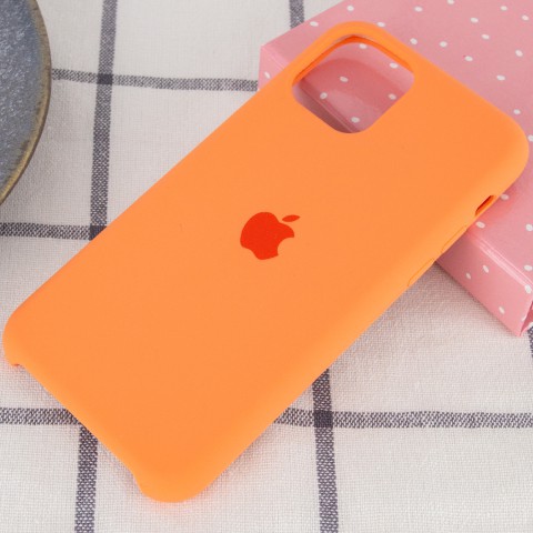 Чохол Silicone Case (AA) для Apple iPhone 11 Pro (5.8") Помаранчевий / Papaya