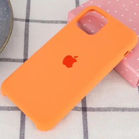 Чохол Silicone Case (AA) для Apple iPhone 11 Pro (5.8") Помаранчевий / Papaya