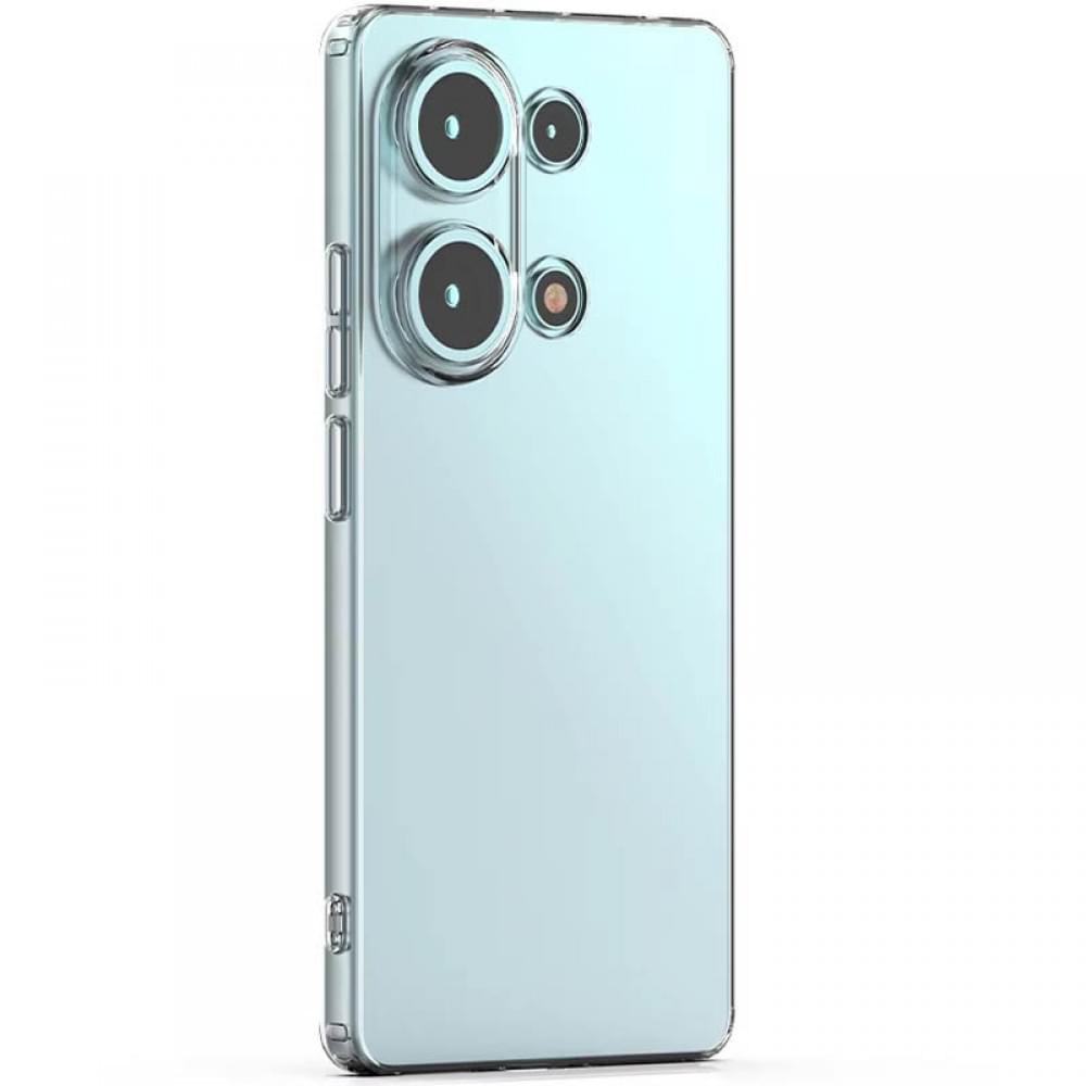 TPU чохол Epic Transparent 1,5mm Full Camera для Xiaomi Redmi Note 13 Pro 4G/Poco M6 Pro 4G/Note 14S Безбарвний (прозорий)