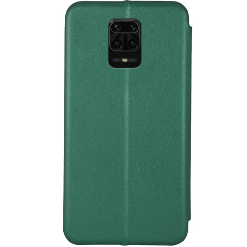 Шкіряний чохол-книжка Classy для Xiaomi Redmi Note 9s / Note 9 Pro / Note 9 Pro Max Зелений