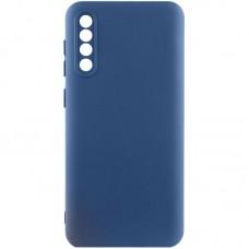 Чохол TPU GETMAN Liquid Silk Full Camera для Samsung Galaxy A50 (A505F) / A50s / A30s Синій / Navy Blue