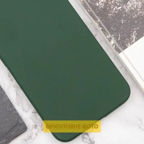 Чохол Silicone Cover Lakshmi Full Camera (AAA) для Motorola Moto G05 / E15 4G Зелений / Cyprus Green
