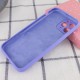 Чохол Silicone Case Full Camera Protective (AA) NO LOGO для Apple iPhone 12 Pro (6.1") Бузковий / Dasheen