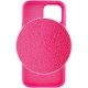 Чохол Silicone Case Full Protective (AA) NO LOGO для Apple iPhone 16 (6.1") Рожевий / Barbie pink