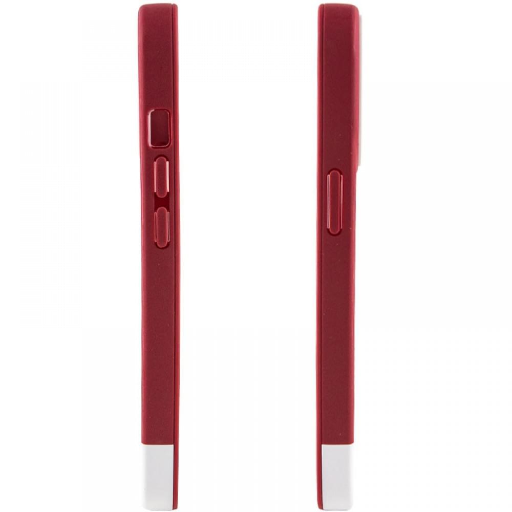 Чохол TPU+PC Bichromatic для Apple iPhone 13 Pro (6.1") Wine / White