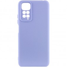 Чохол Silicone Cover Lakshmi Full Camera (AA) для Xiaomi Redmi Note 11 (Global) / Note 11S Бузковий / Dasheen