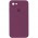 Чохол Silicone Case Square Full Camera Protective (AA) для Apple iPhone 7 / 8 / SE (2020) (4.7") Бордовий / Maroon