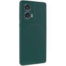 Чохол Silicone Cover Lakshmi Full Camera (AA) with MagFit для Motorola Edge 50 Fusion Зелений / Dark green