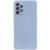 Чохол TPU GETMAN Liquid Silk Full Camera для Samsung Galaxy A52 4G / A52 5G / A52s Блакитний / Lilac Blue