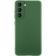 Чохол Silicone Cover Lakshmi Full Camera (AA) для Samsung Galaxy S21 FE Зелений / Dark green