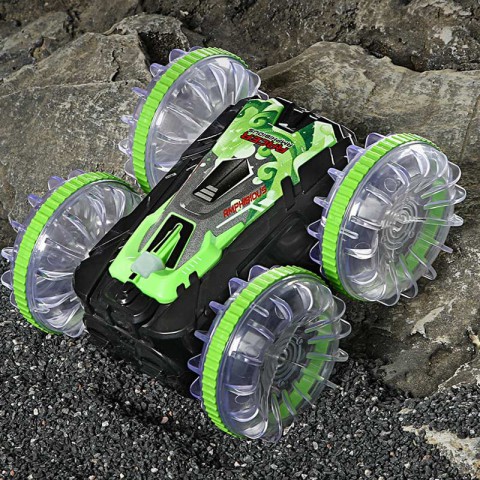 Машинка-амфібія на радіокеруванні YL-103 2.4G Transparent green