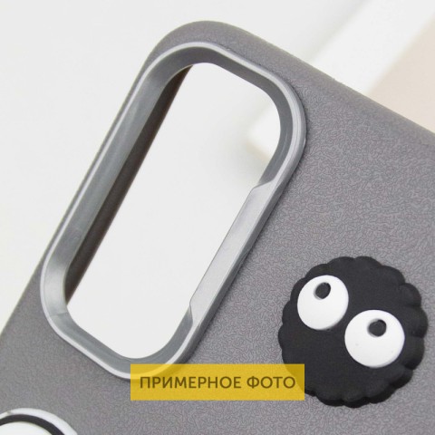 Чохол TPU Leather Toys для Xiaomi Redmi 14C / Redmi A4 / Poco C75 Monster / Grey