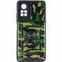 Ударопрочный чехол Camshield Serge Ring Camo для Xiaomi Poco X4 Pro 5G