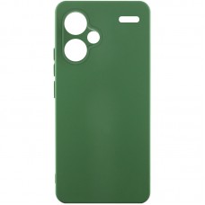 Чохол Silicone Cover Lakshmi Full Camera (A) для Xiaomi Redmi Note 13 Pro+ Зелений / Dark green