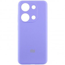Чохол Silicone Cover Lakshmi Full Camera (AA) with logo для Xiaomi Poco X6 Pro Бузковий / Dasheen