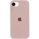 Чохол Silicone Case Full Protective (AA) для Apple iPhone 16e (6.1") Рожевий / Pink Sand