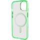 Чохол TPU Iris with MagSafe для Apple iPhone 14 (6.1") Салатовий