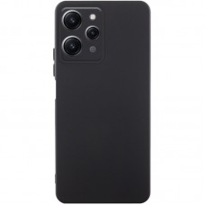 Чохол Silicone Cover Lakshmi Full Camera (AA) для Xiaomi Redmi 12 Чорний / Black