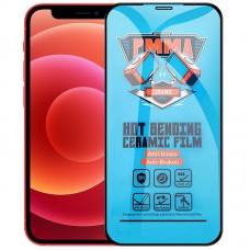 Захисна плівка Ceramics Pro 3D (тех.пак) для Apple iPhone 12 Pro Max (6.7") Чорний