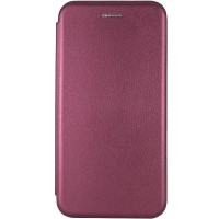 Шкіряний чохол-книжка Classy для Infinix Hot 40 / 40 Pro / Tecno Spark 20 Pro Бордовий