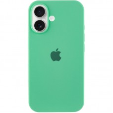Чохол Silicone Case Full Protective (AA) для Apple iPhone 16 Plus (6.7") Зелений / Spearmint