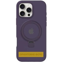 Чохол Silicone Case Full Protective with Ring для Apple iPhone 16e (6.1") Purple