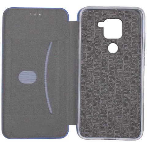 Шкіряний чохол-книжка Classy для Xiaomi Redmi Note 9 / Redmi 10X Синій