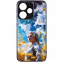 TPU+PC чохол Prisma Ladies для Xiaomi Redmi 13 4G / Poco M6 4G Anime