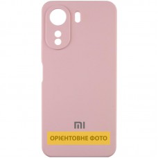 Чохол Silicone Cover Lakshmi Full Camera (AAA) with Logo для Xiaomi Redmi Note 14 Pro 5G Рожевий / Pink Sand