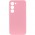 Чохол Silicone Cover Lakshmi Full Camera (AAA) для Samsung Galaxy S24+ Рожевий / Light pink