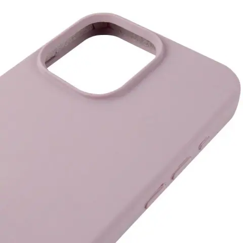 Чохол Silicone Case (AA) Logo with MagSafe для Apple iPhone 15 Pro (6.1") Сірий / Lavender