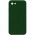 Silicone Case Square Full Camera Protective (AA) NOLOGO для Apple iPhone 7 / 8 / SE (2020) (4.7") Зелений / Army green