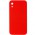 Silicone Case Square Full Camera Protective (AA) NOLOGO для Apple iPhone XR (6.1") Червоний / Red