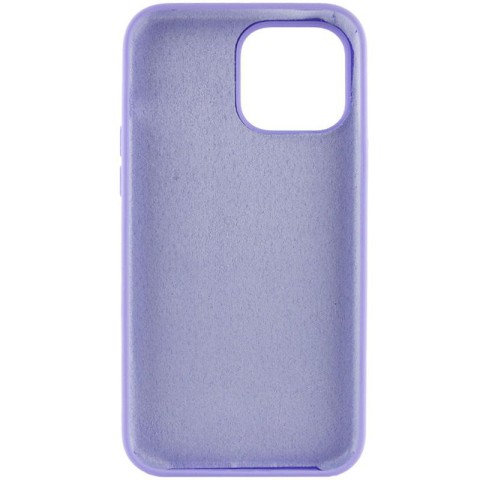 Чохол Silicone Case Full Protective (AA) NO LOGO для Apple iPhone 15 (6.1") Бузковий / Dasheen