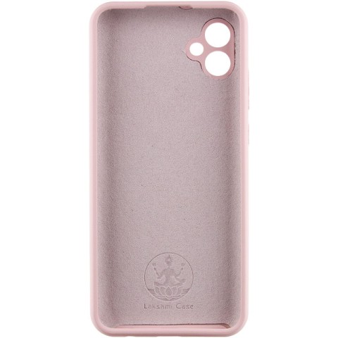 Чохол Silicone Cover Lakshmi Full Camera (AAA) для Samsung Galaxy A05 Рожевий / Pink Sand