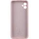 Чохол Silicone Cover Lakshmi Full Camera (AAA) для Samsung Galaxy A05 Рожевий / Pink Sand