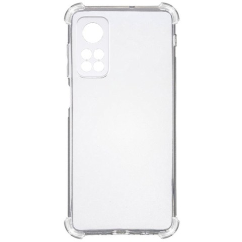 TPU чохол GETMAN Ease logo посилені кути Full Camera для Xiaomi Mi 10T / Mi 10T Pro Безбарвний (прозорий)