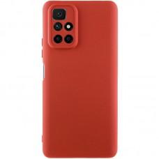 Чохол TPU GETMAN Liquid Silk Full Camera для Xiaomi Redmi 10 Червоний / Dark Red