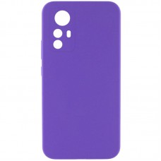 Чохол Silicone Cover Lakshmi Full Camera (AAA) для Xiaomi Redmi Note 12S Фіолетовий / Amethyst