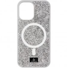 TPU чехол Bling World Rock Diamond with MagSafe для Apple iPhone 16 (6.1")