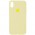 Чохол Silicone Case Full Protective (AA) для Apple iPhone X (5.8") / XS (5.8") Жовтий / Mellow Yellow