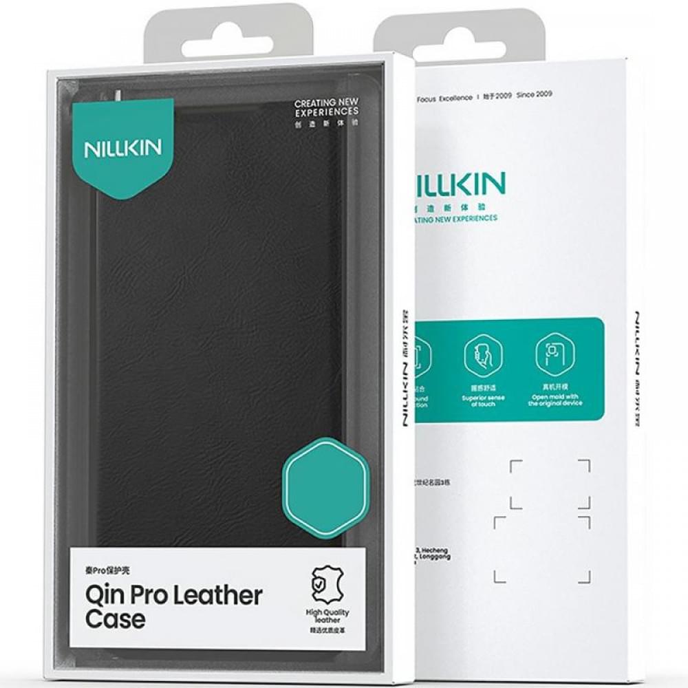 Шкіряний чохол-книжка Nillkin Qin Pro Camshield для Apple iPhone 17 Pro Max (6.9") Black