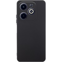 Чохол TPU GETMAN Liquid Silk Full Camera для Infinix Hot 40i Чорний / Black